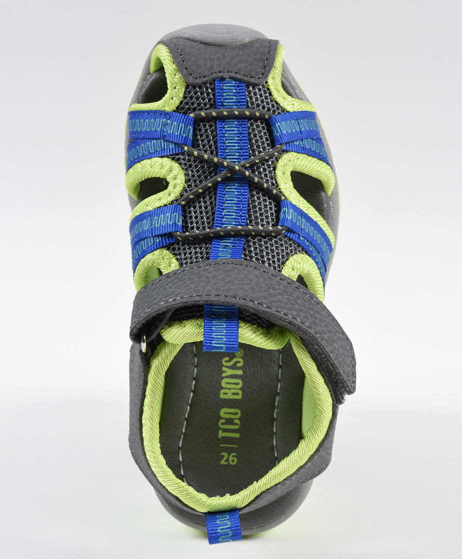 Sandalia infantil outdoor tricolor