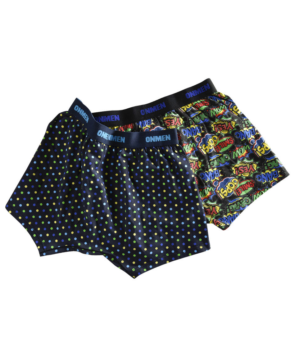 Pack 2 boxer estampado