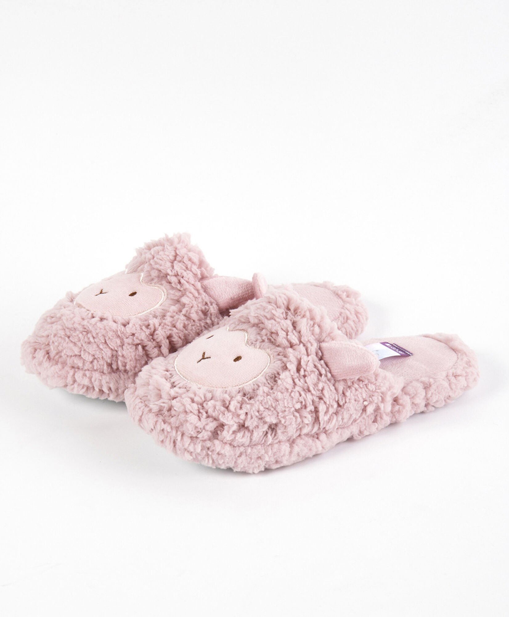 Pantufla mujer corderito rosado Pantufla mujer corderito rosado
