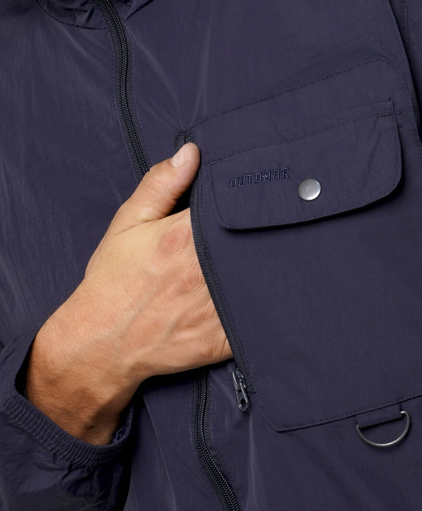 Chaqueta hombre outdoor gorro Chaqueta hombre outdoor gorro