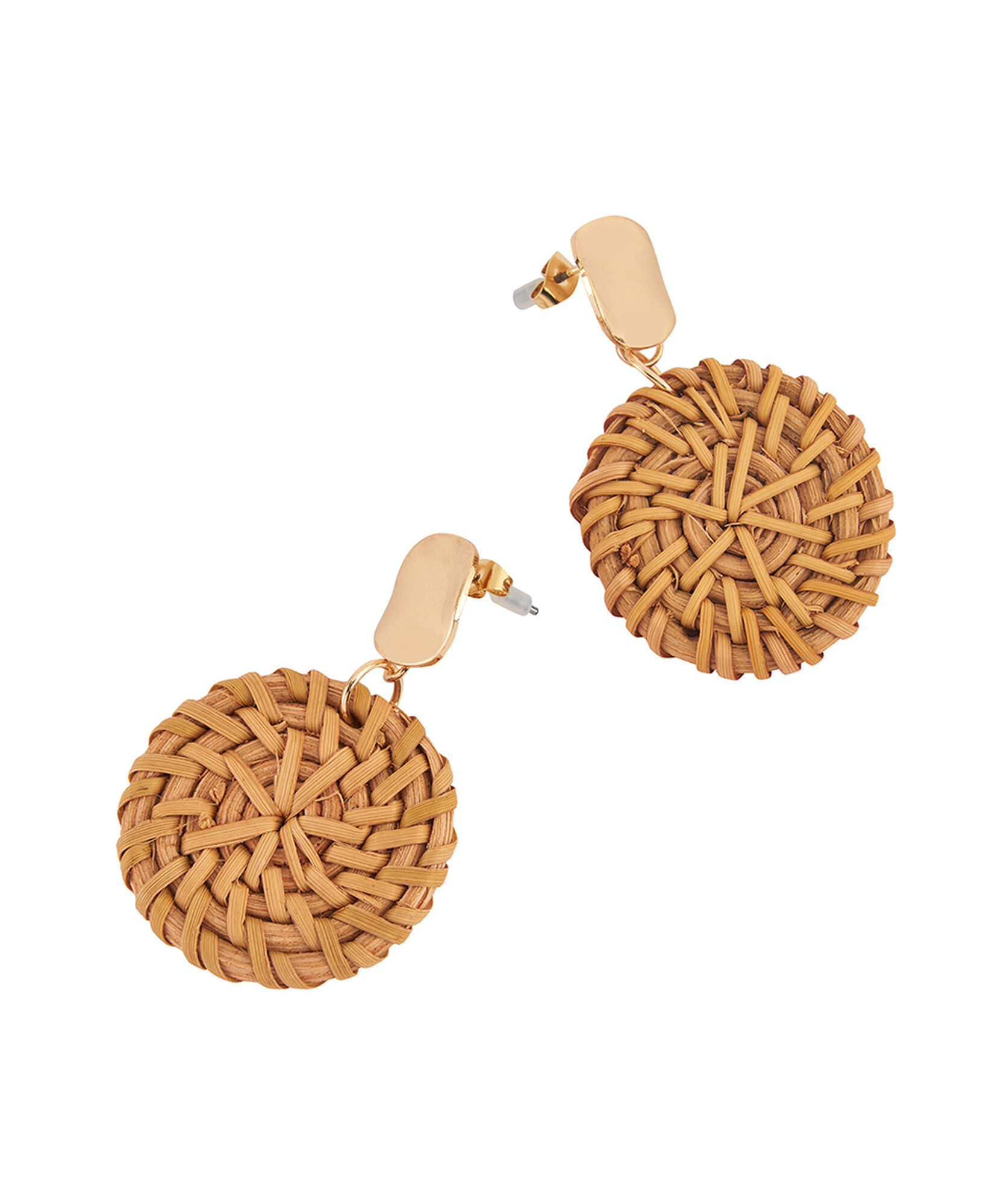 Aros mujer rafia Aros mujer rafia