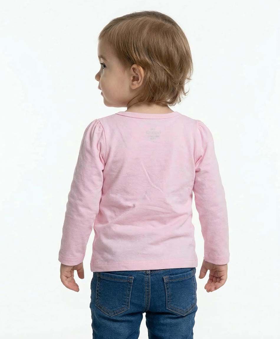 Polera beb&eacute; b&aacute;sica manga larga