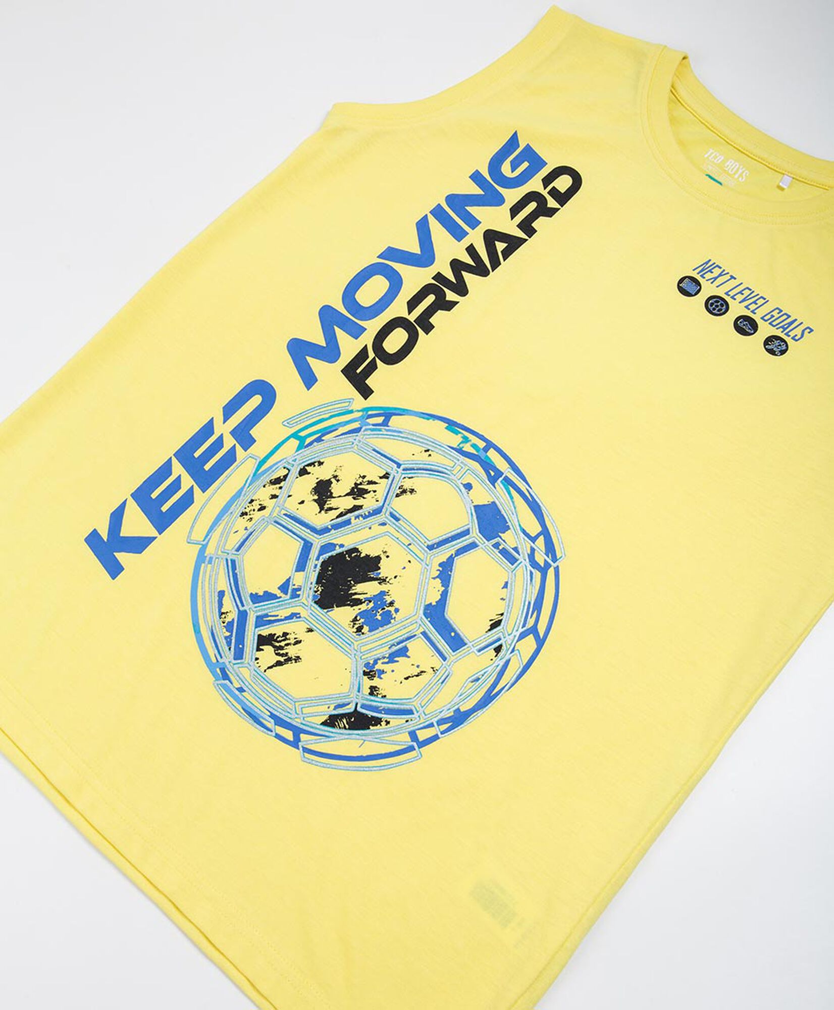 Polera niño fútbol sin mangas Polera niño fútbol sin mangas