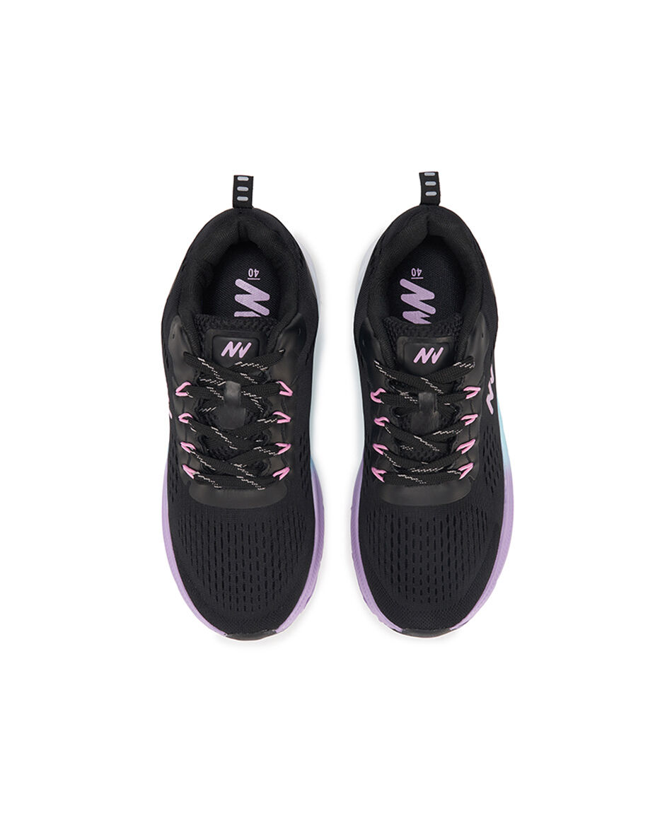 Zapatilla deportiva mujer tricolor