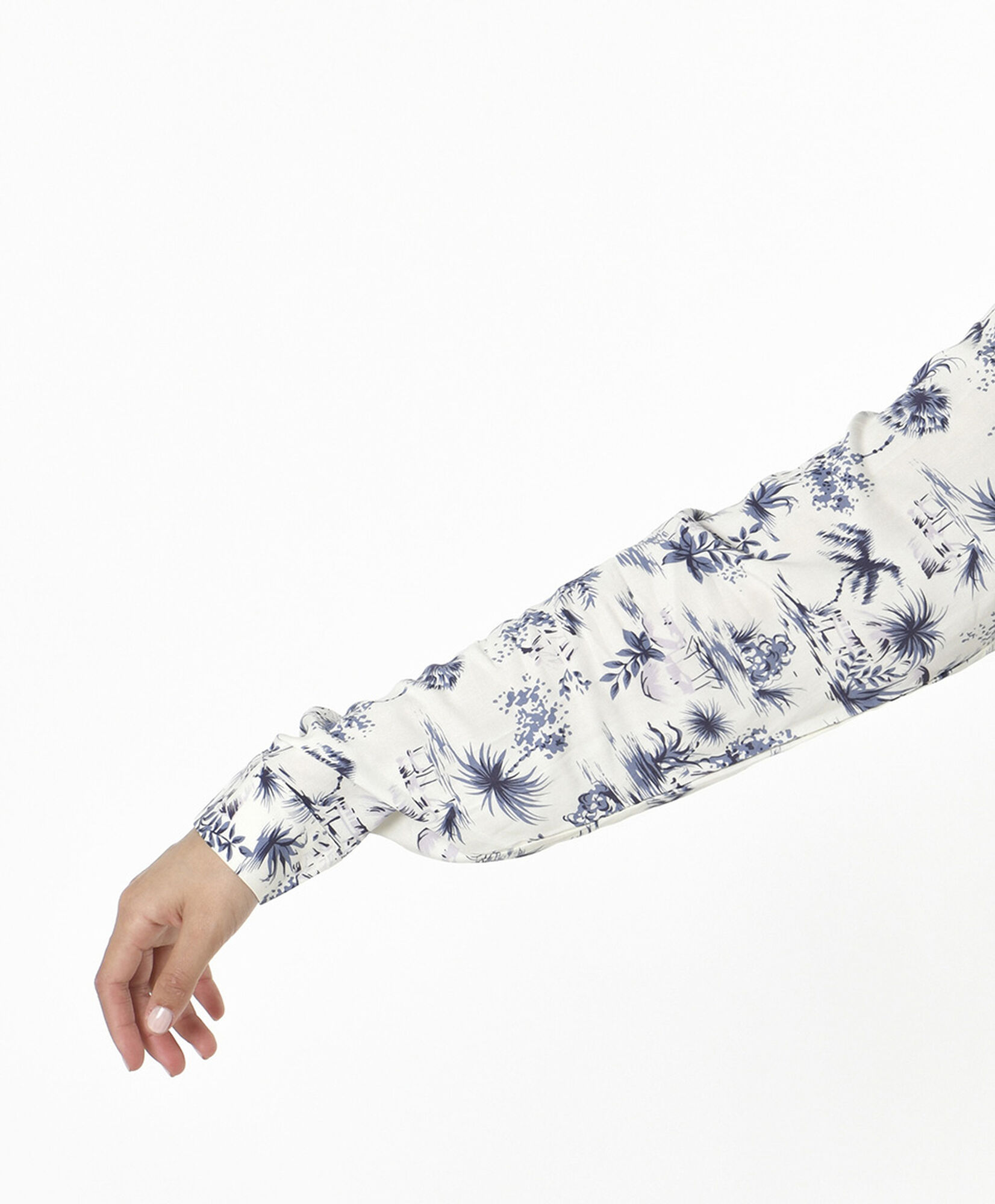Blusa mujer estampado tropical Blusa mujer estampado tropical
