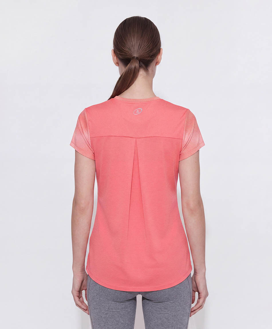 Polera deportiva mujer dise&ntilde;o mix