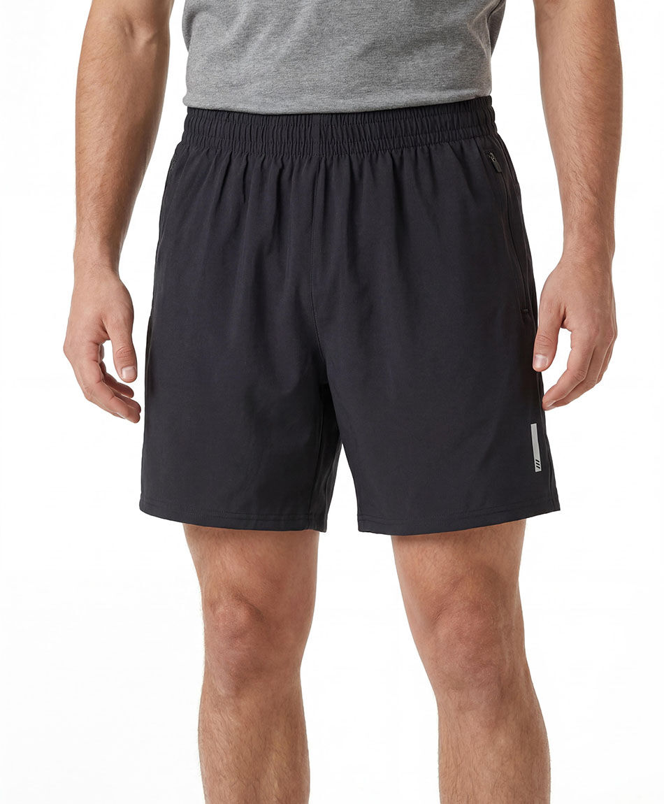 Short deportivo hombre liso cierres