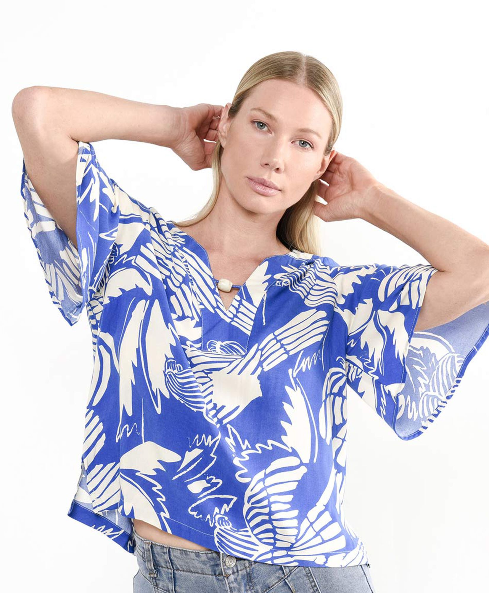 Blusa mujer estampado flores Blusa mujer estampado flores