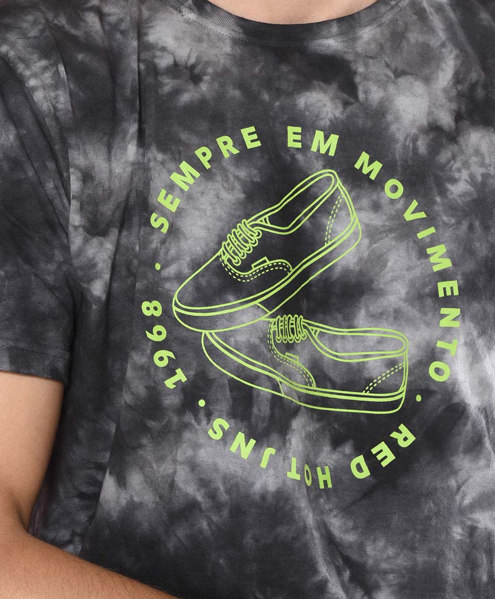 Polera hombre tie dye Polera hombre tie dye