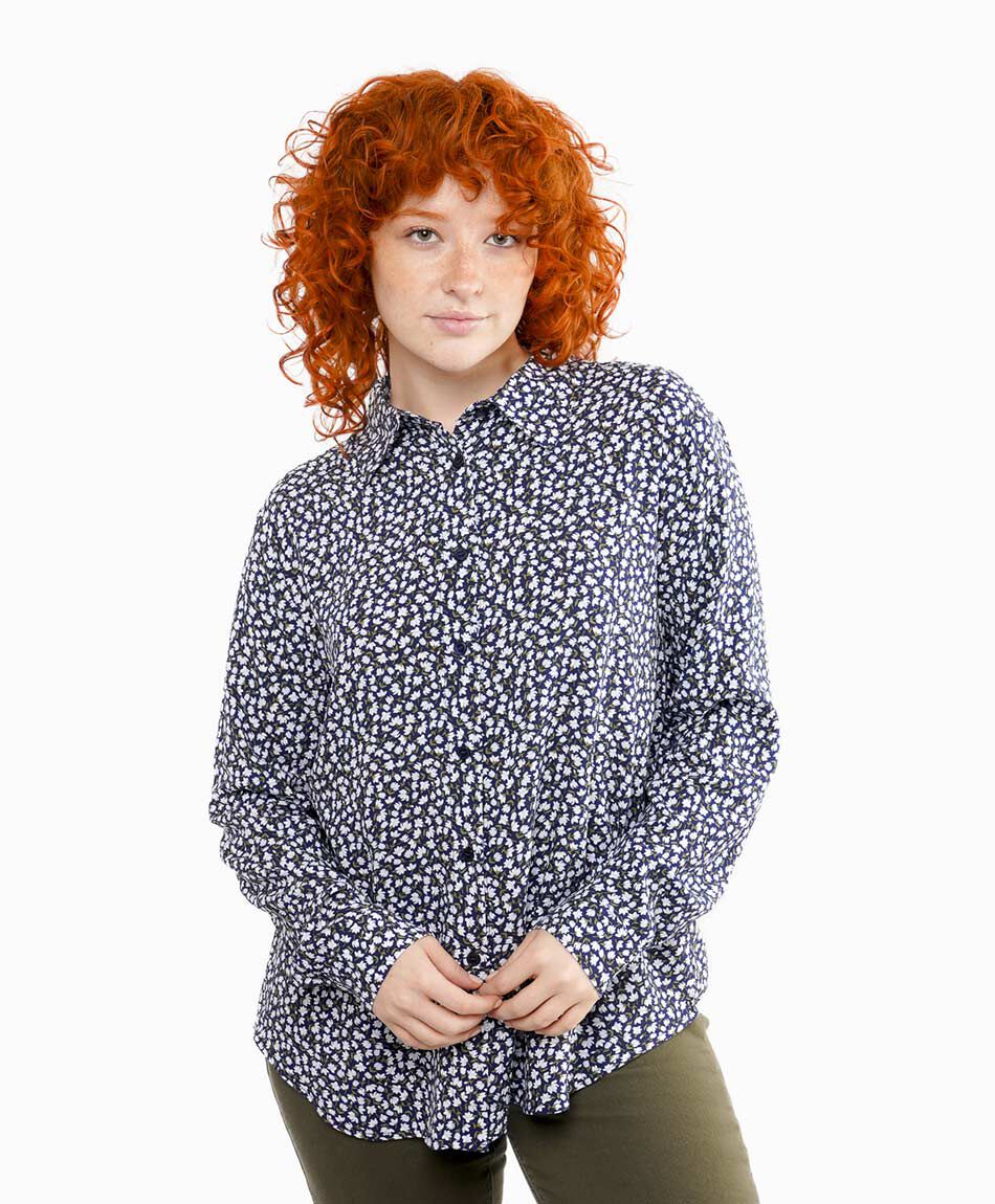 Blusa mujer estampado floral