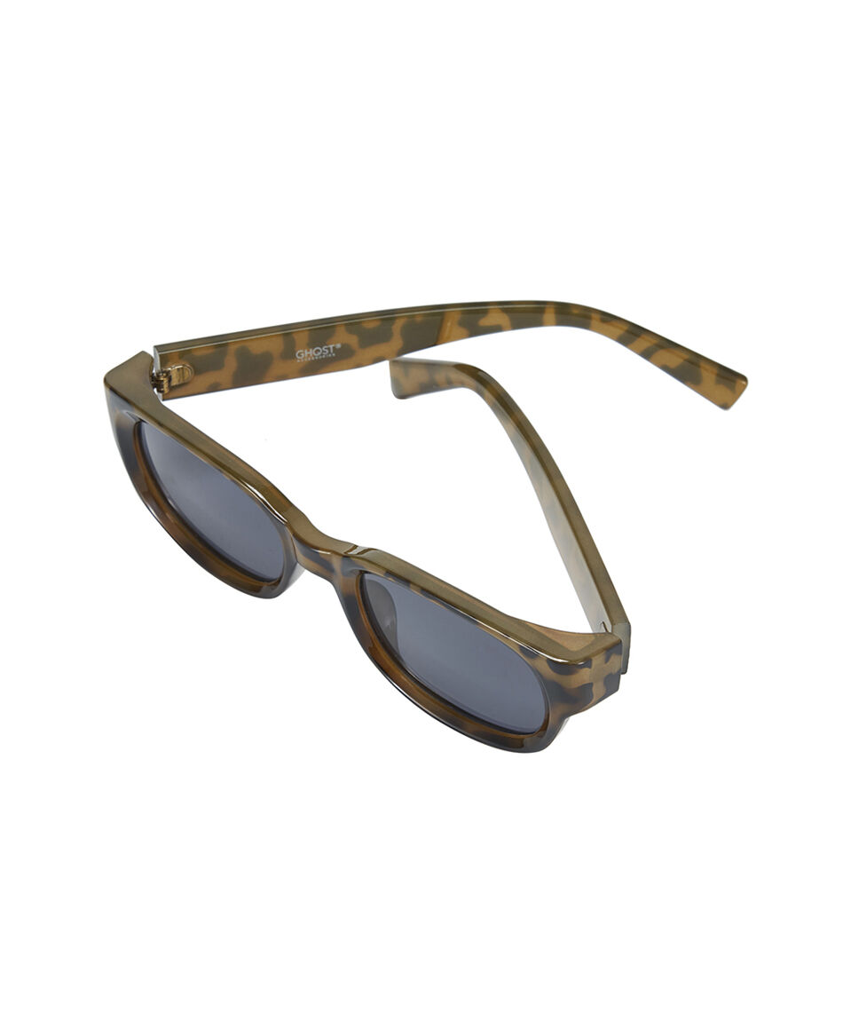 Lentes mujer animal print verde