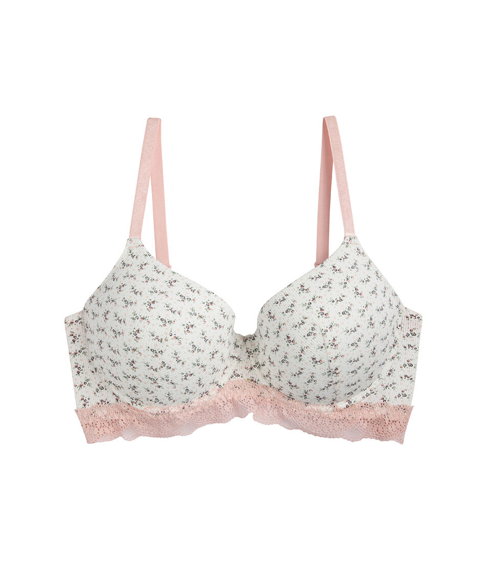 Sost&eacute;n mujer algod&oacute;n mini florcitas