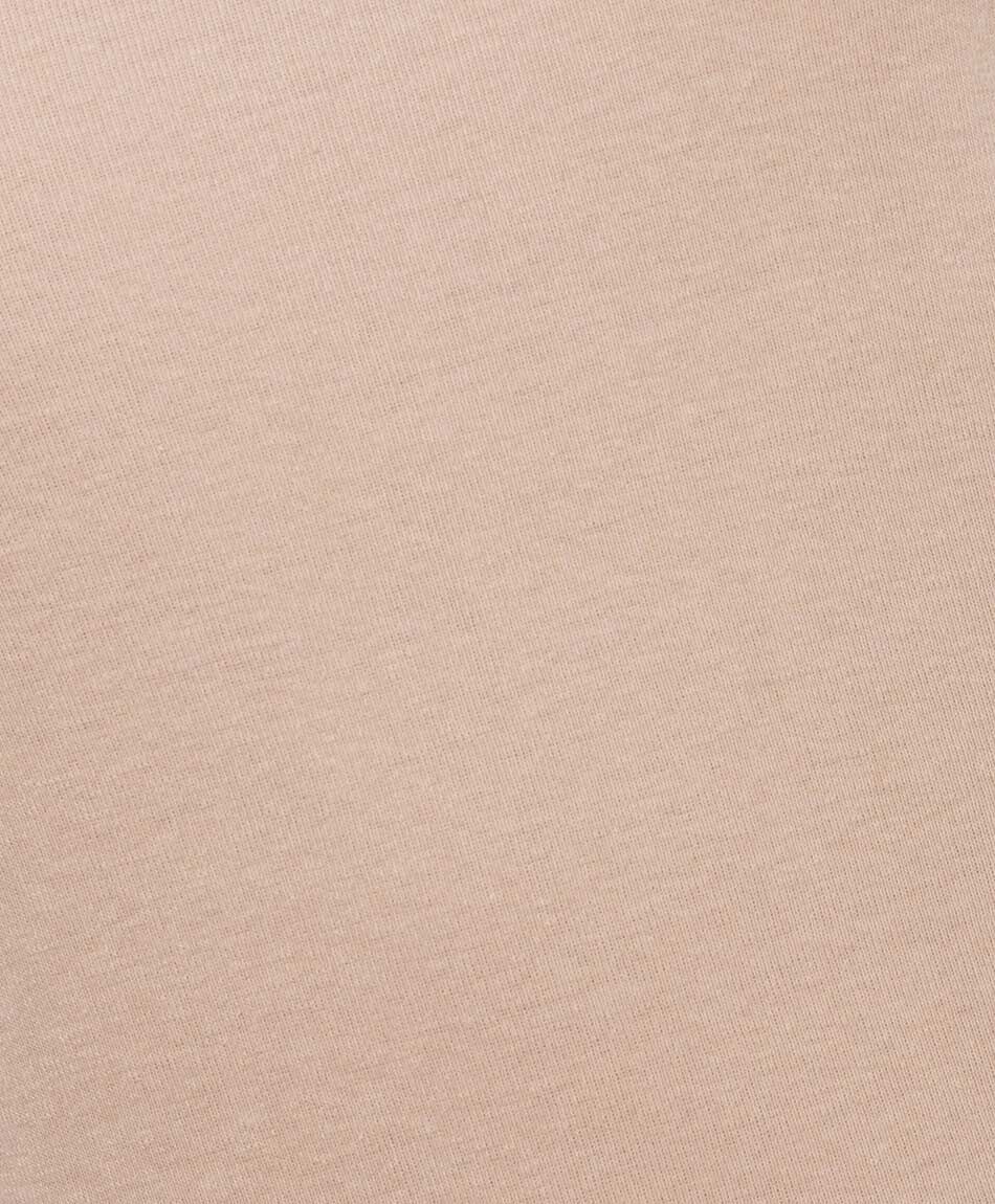 Polera mujer manga larga cl&aacute;sica beige