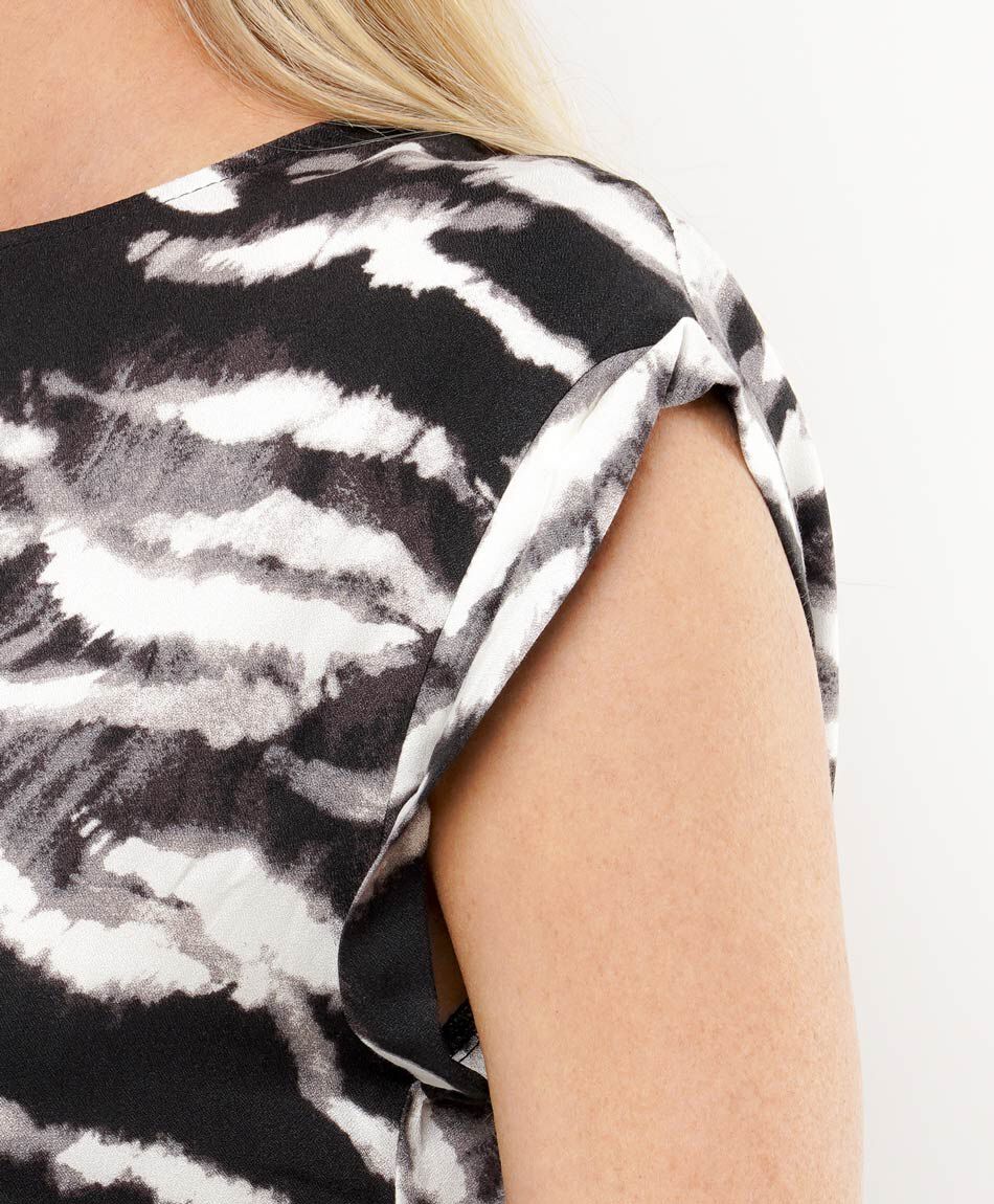 Blusa mujer print safari