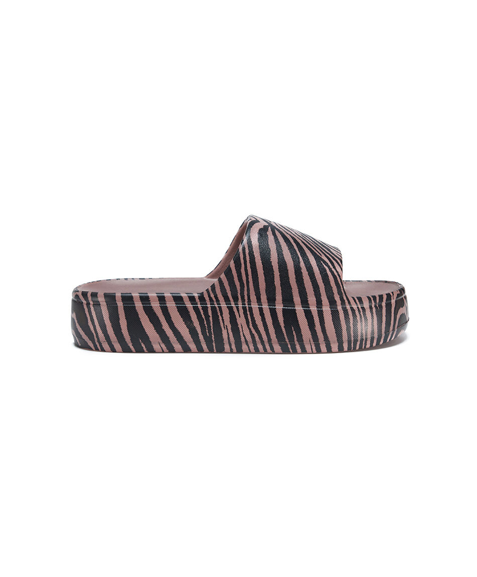Sandalia mujer eva animal print