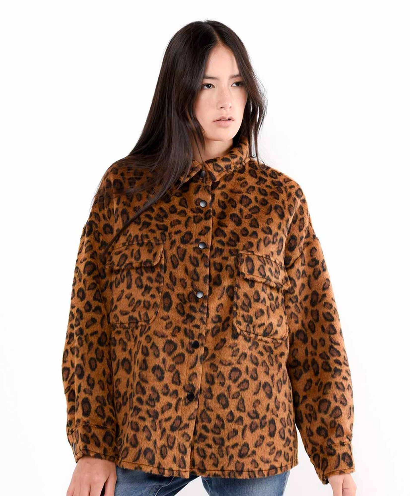 Chaqueta mujer estampado animal print Chaqueta mujer estampado animal print