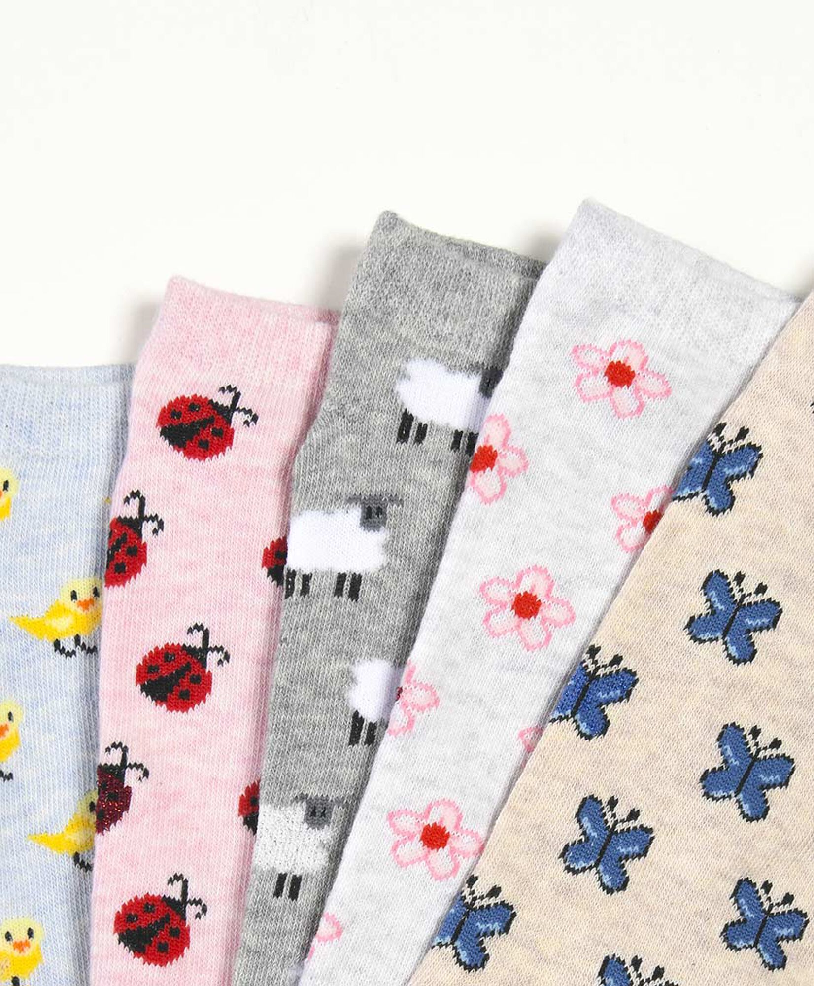 Pack 5 calcetines mujer animales Pack 5 calcetines mujer animales