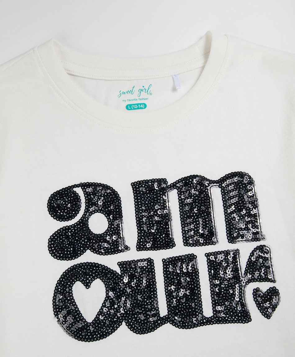 Polera ni&ntilde;a amour
