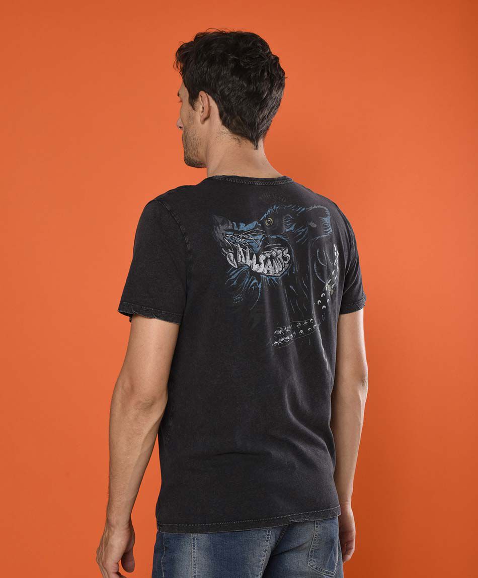 Polera manga corta cuello redondo