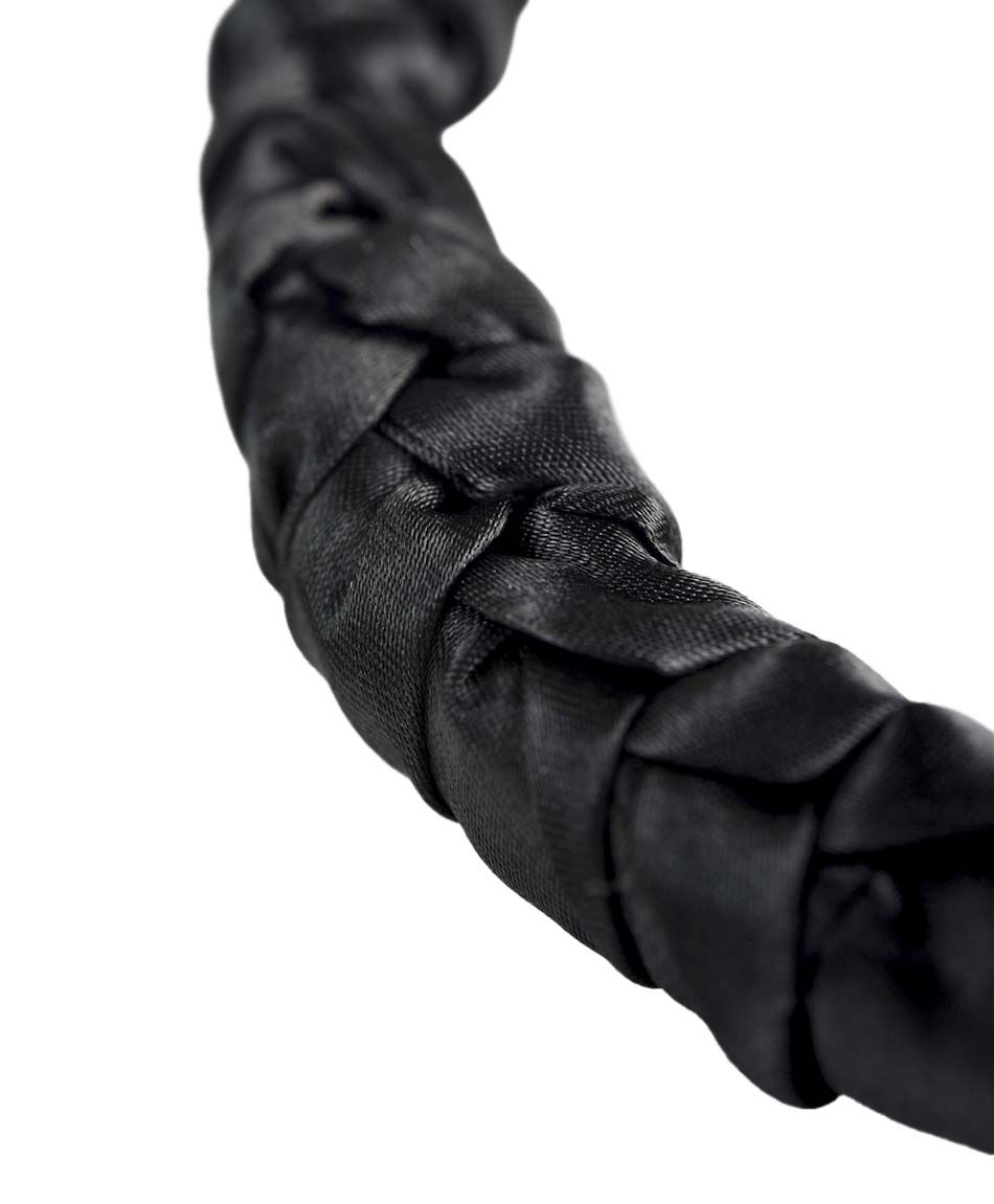 Cintillo mujer trenzado satinado 1 pieza