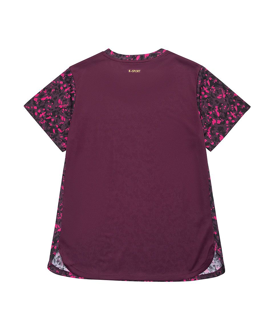 Polera deportiva mujer run pink