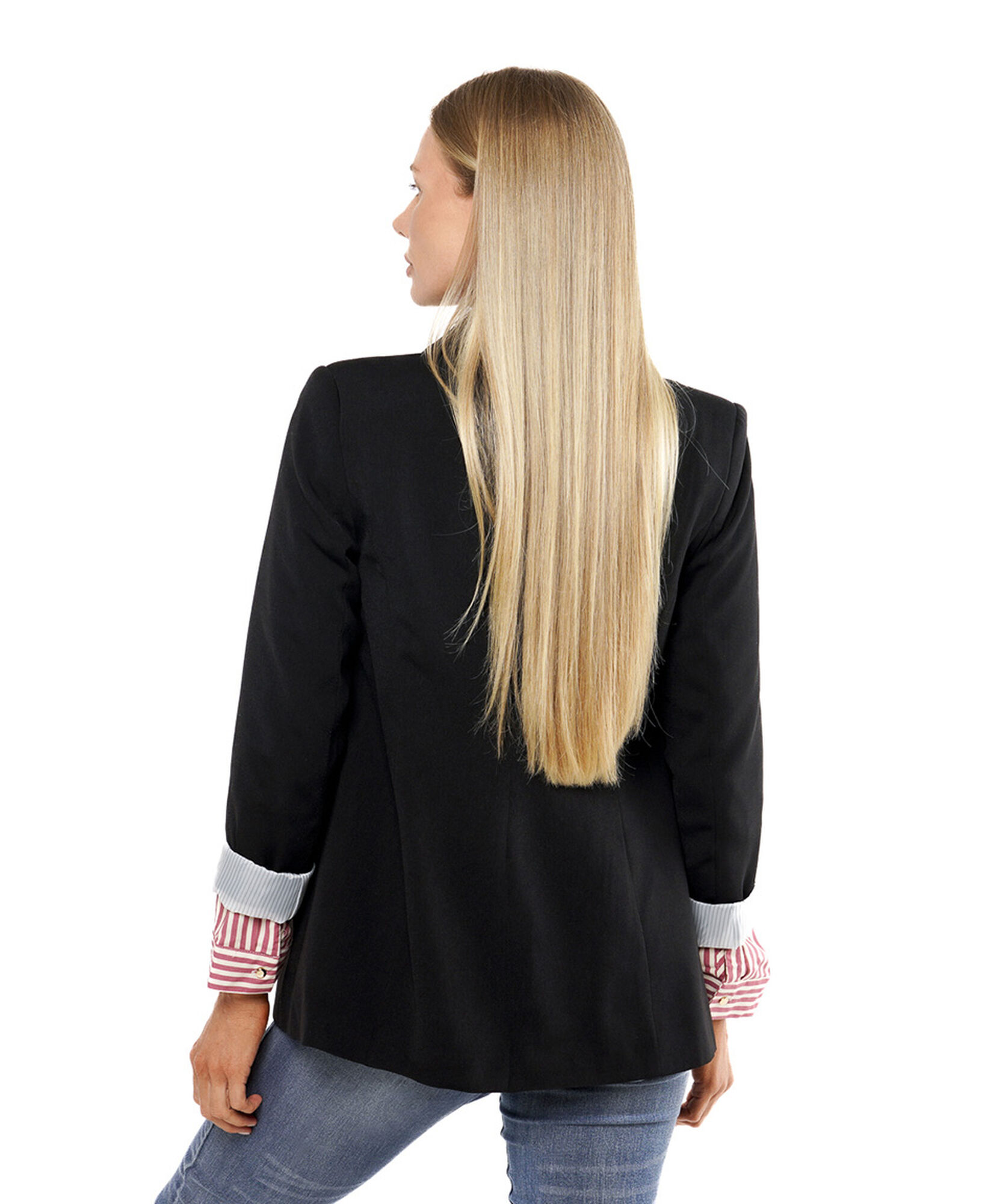 Blazer mujer botones negro Blazer mujer botones negro