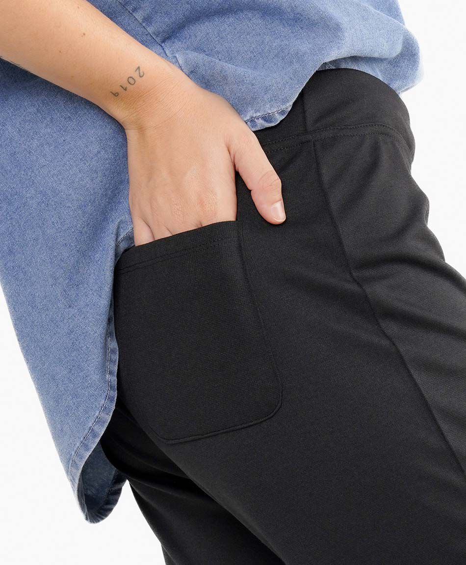 Pantal&oacute;n mujer liso flare