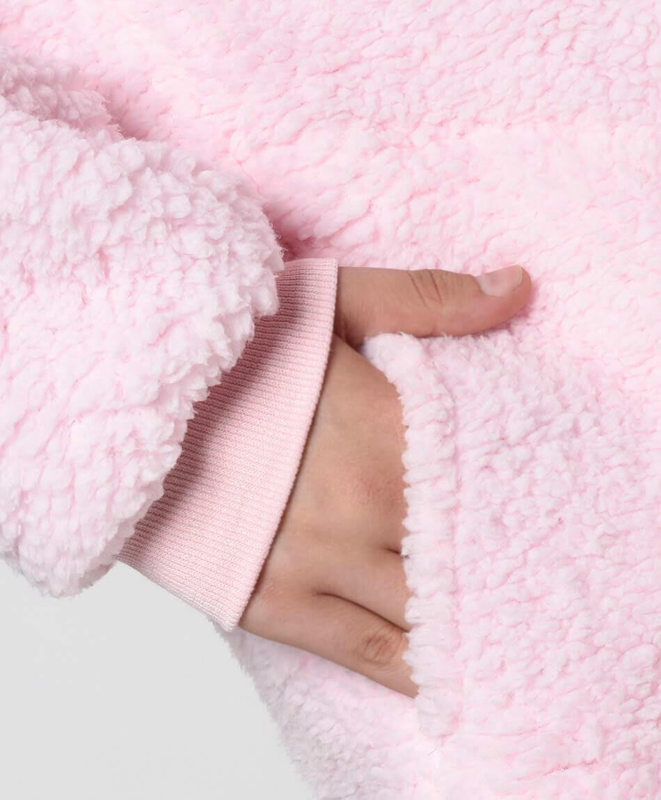 Poler&oacute;n manta mujer oversize chiporro