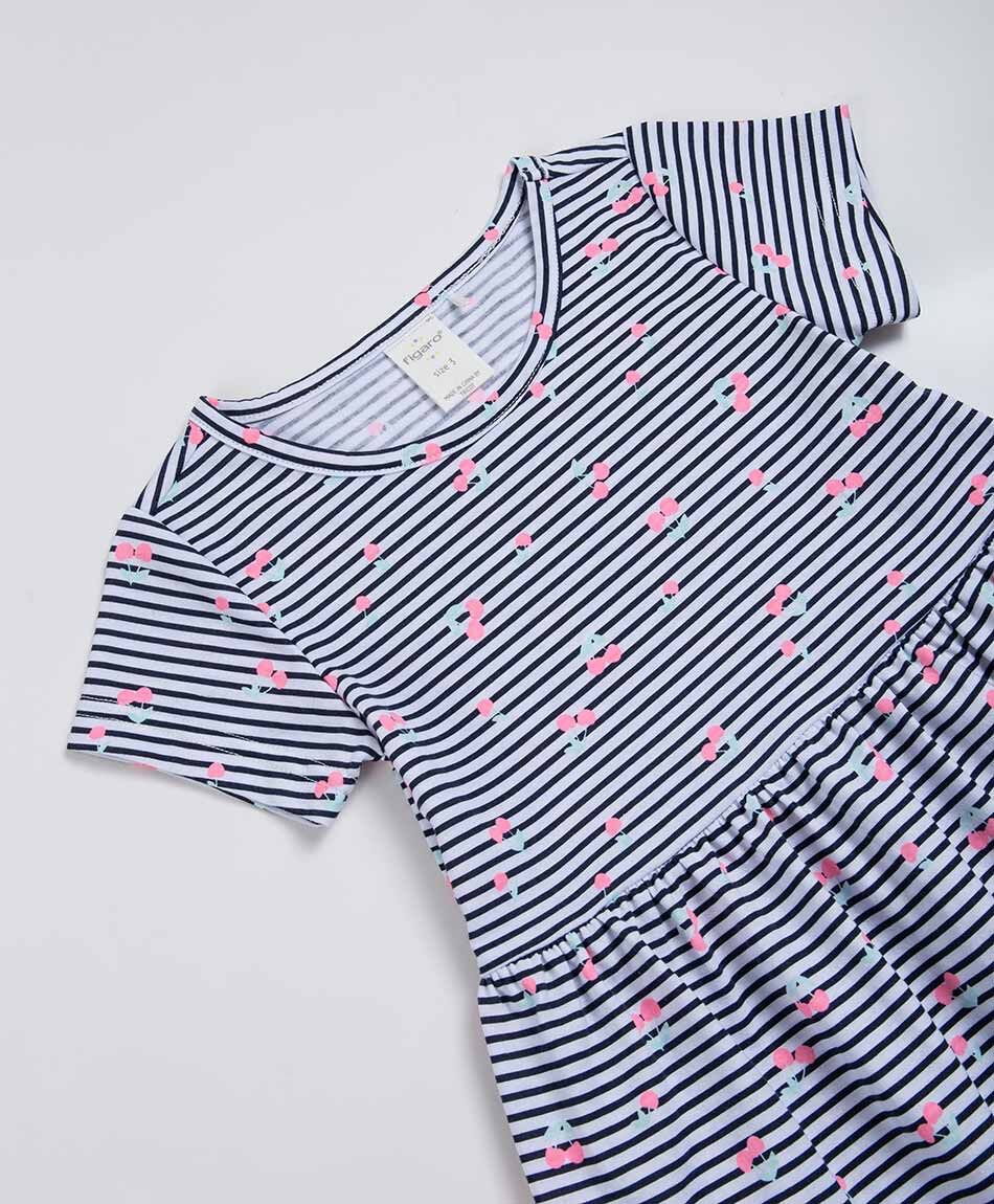 Vestido beb&eacute; l&iacute;neas