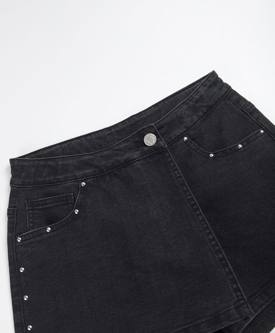 Short ni&ntilde;a falda tachas