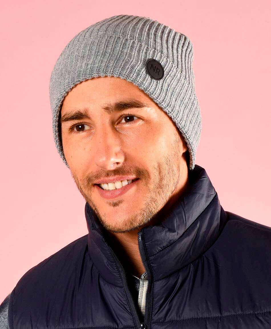 Gorro tejido interior polar