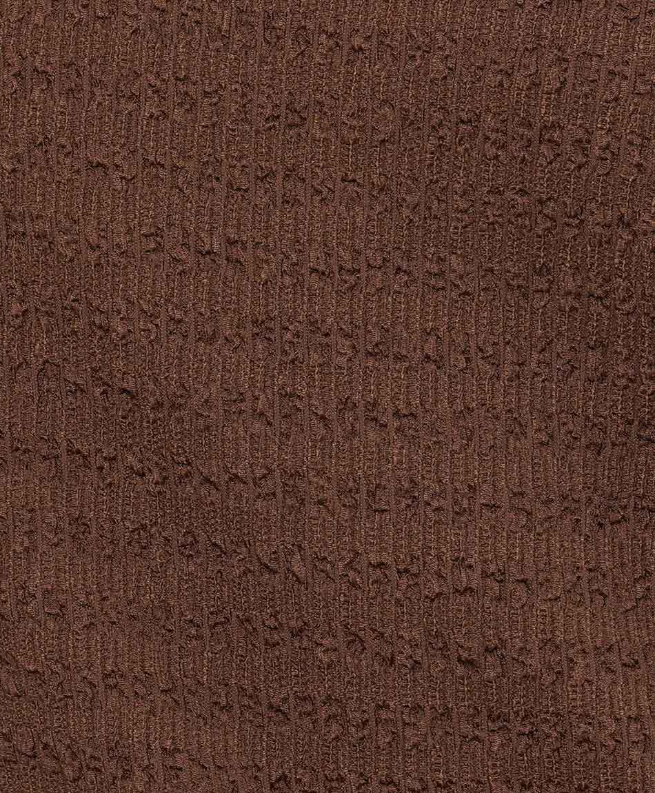 Polera mujer jacquard caf&eacute;