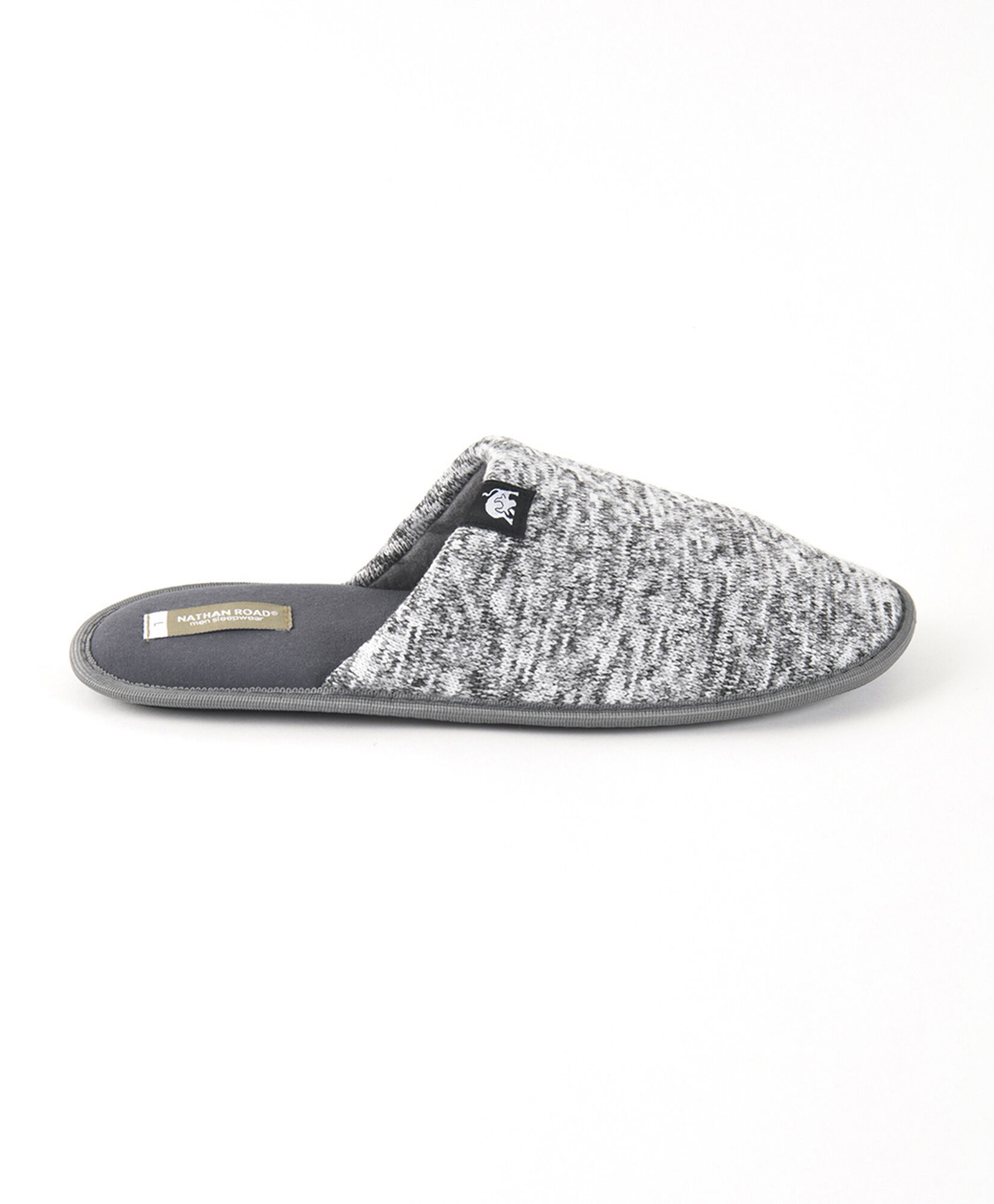 Pantufla hombre gris melange Pantufla hombre gris melange