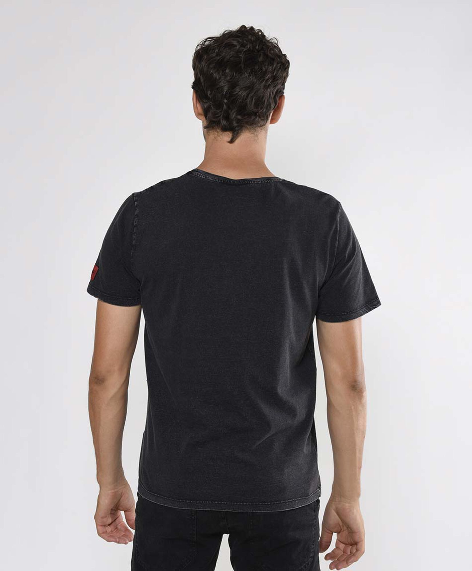 Polera hombre estampado perro Polera hombre estampado perro