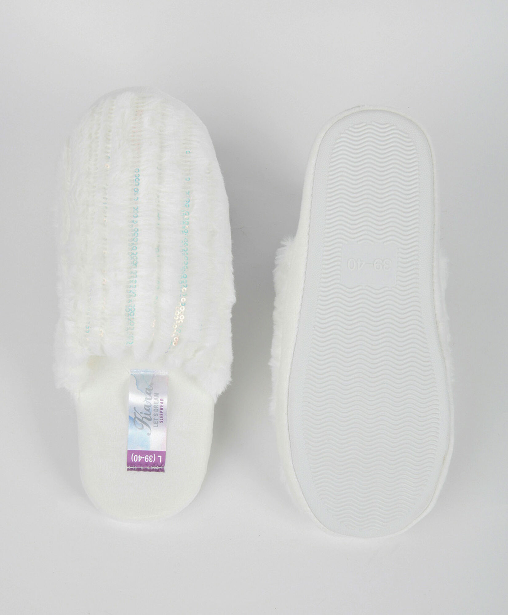 Pantufla mujer brillos Pantufla mujer brillos
