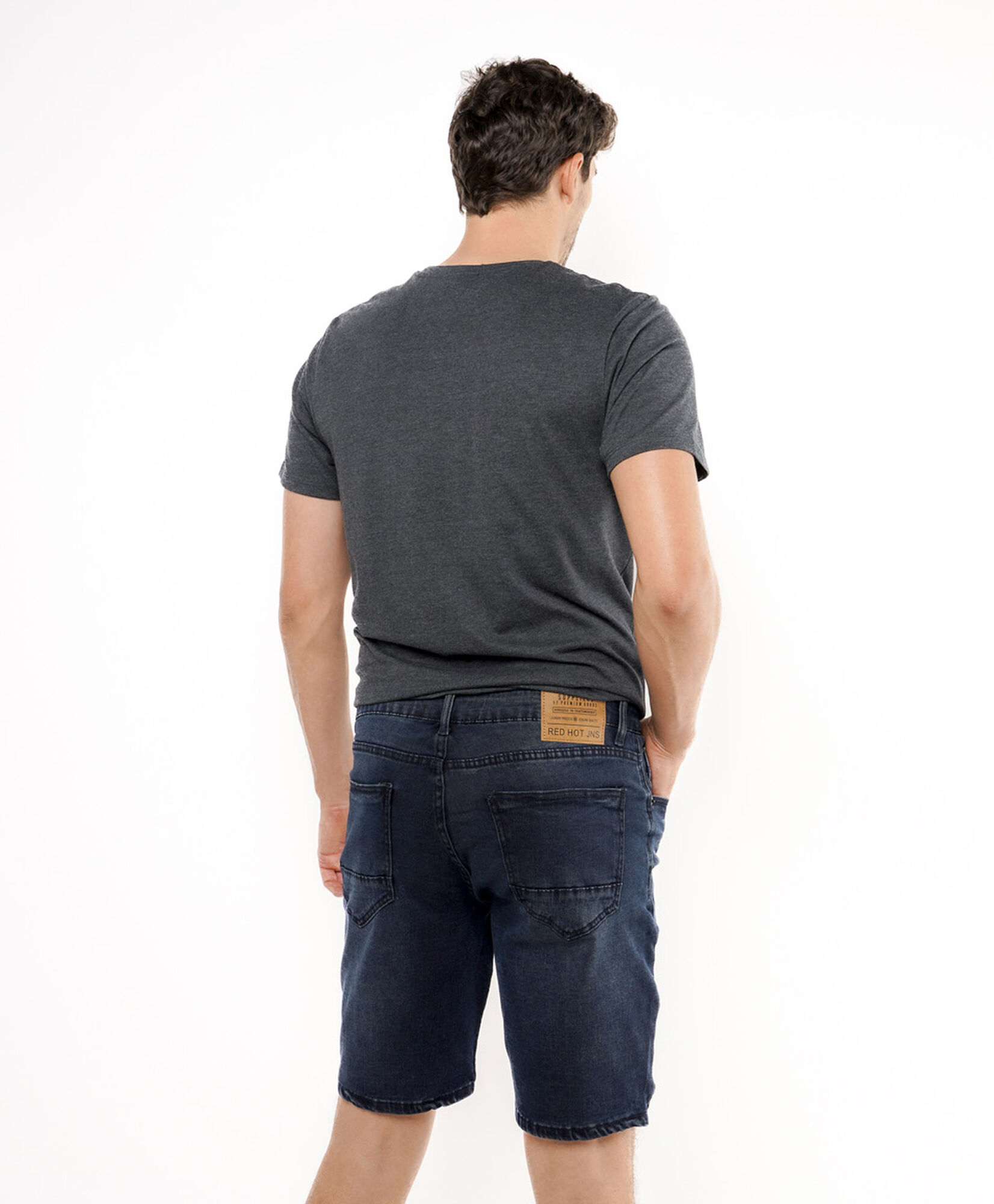 Bermuda hombre denim azul oscuro Bermuda hombre denim azul oscuro