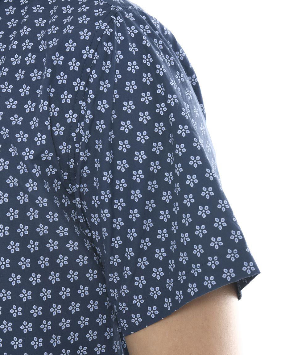Camisa hombre mini flores