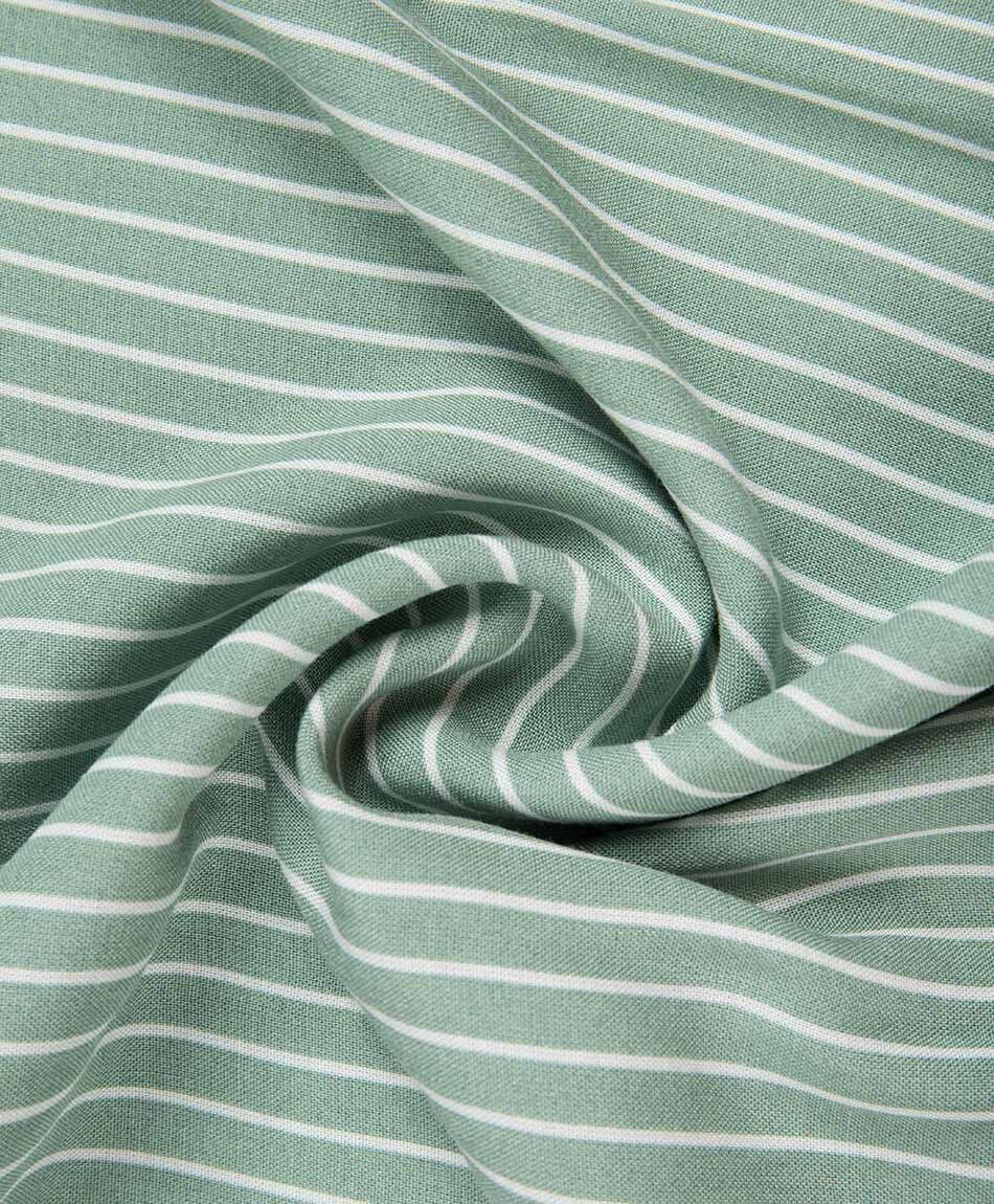 Blusa mujer rayas verde