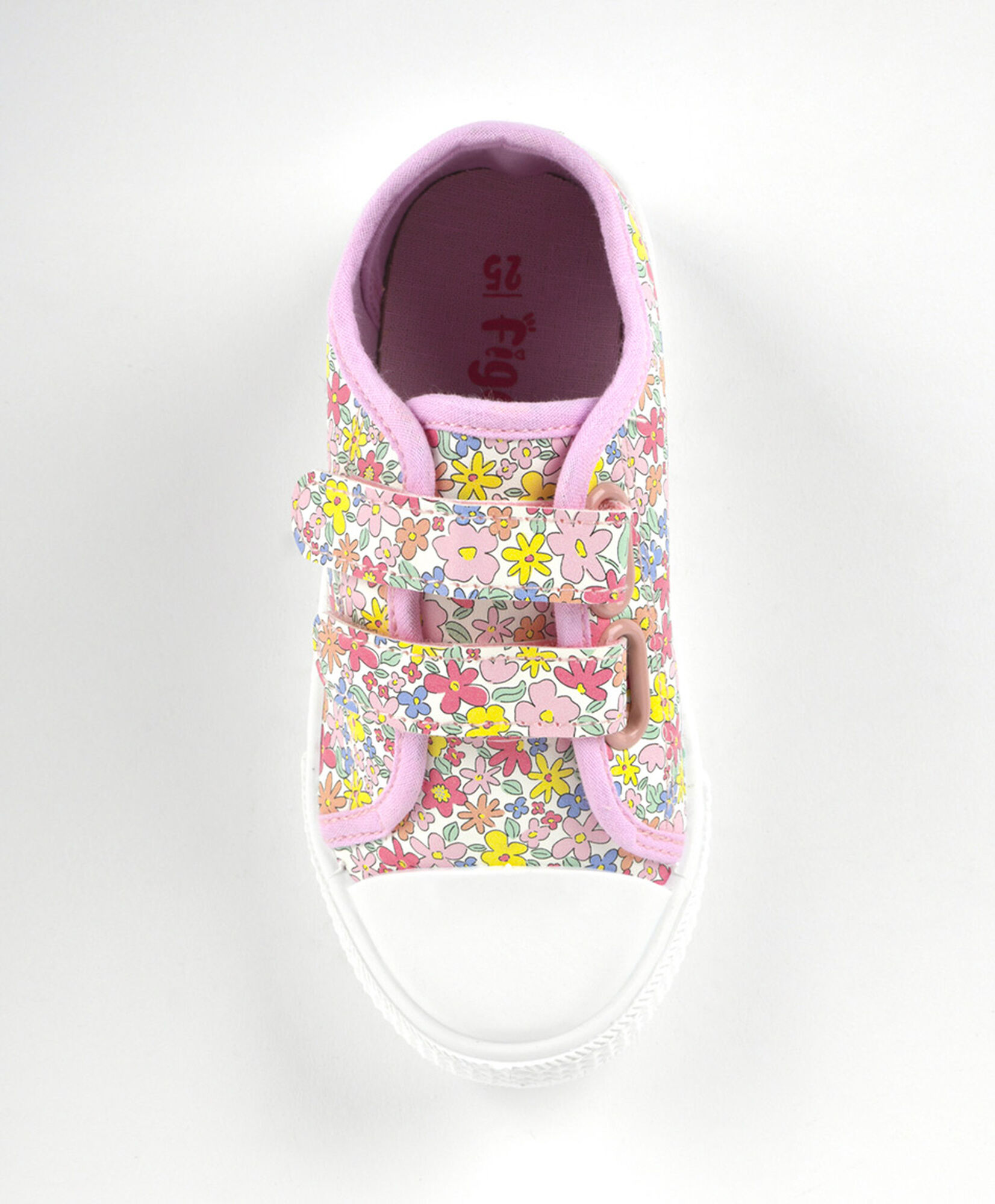Zapatilla infantil (20 a 25) florcitas velcros Zapatilla infantil (20 a 25) florcitas velcros