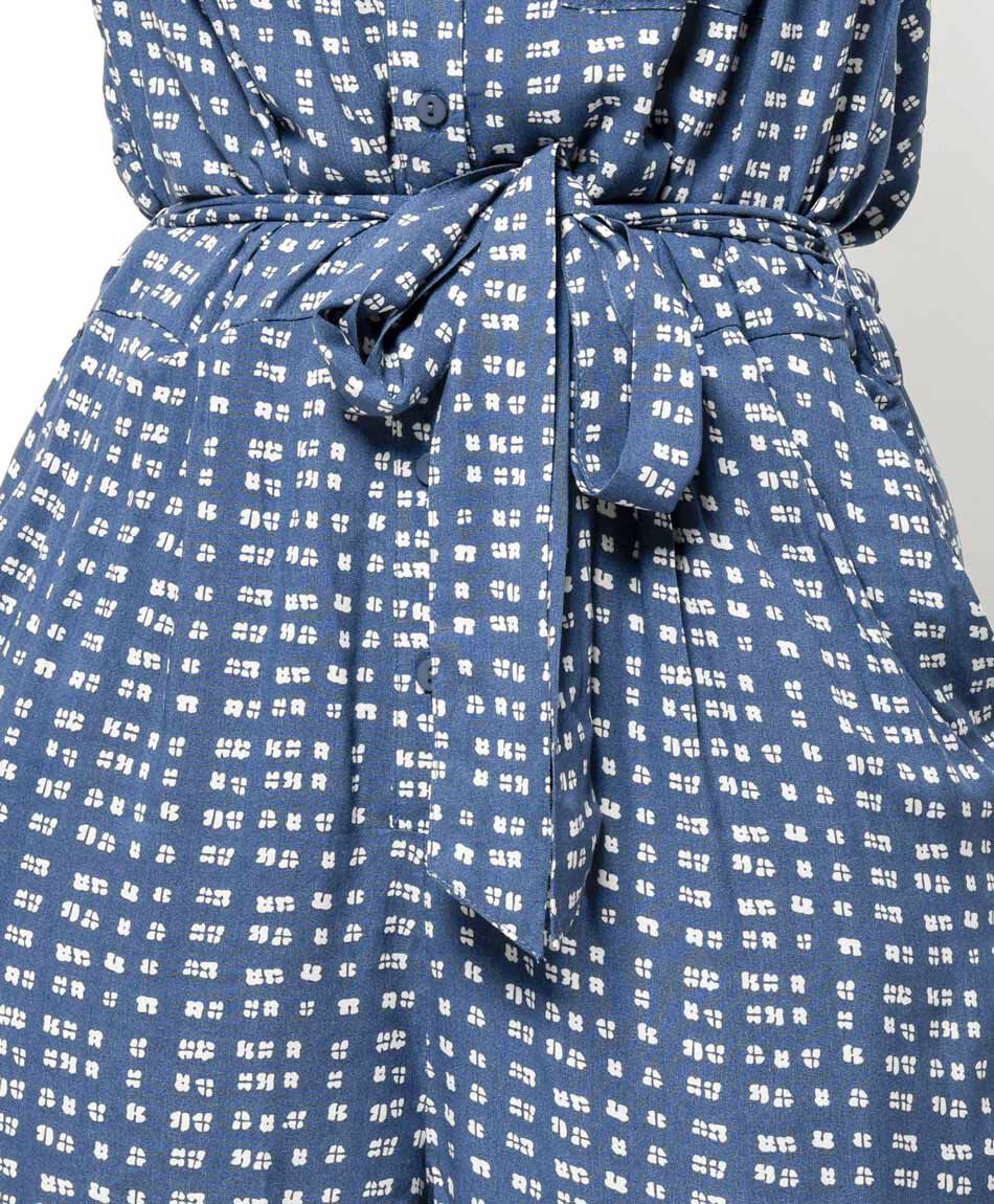 Enterito mujer lazo print