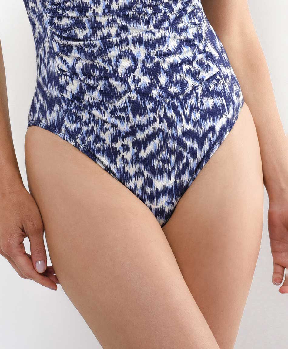 Traje de ba&ntilde;o mujer tie dye blue