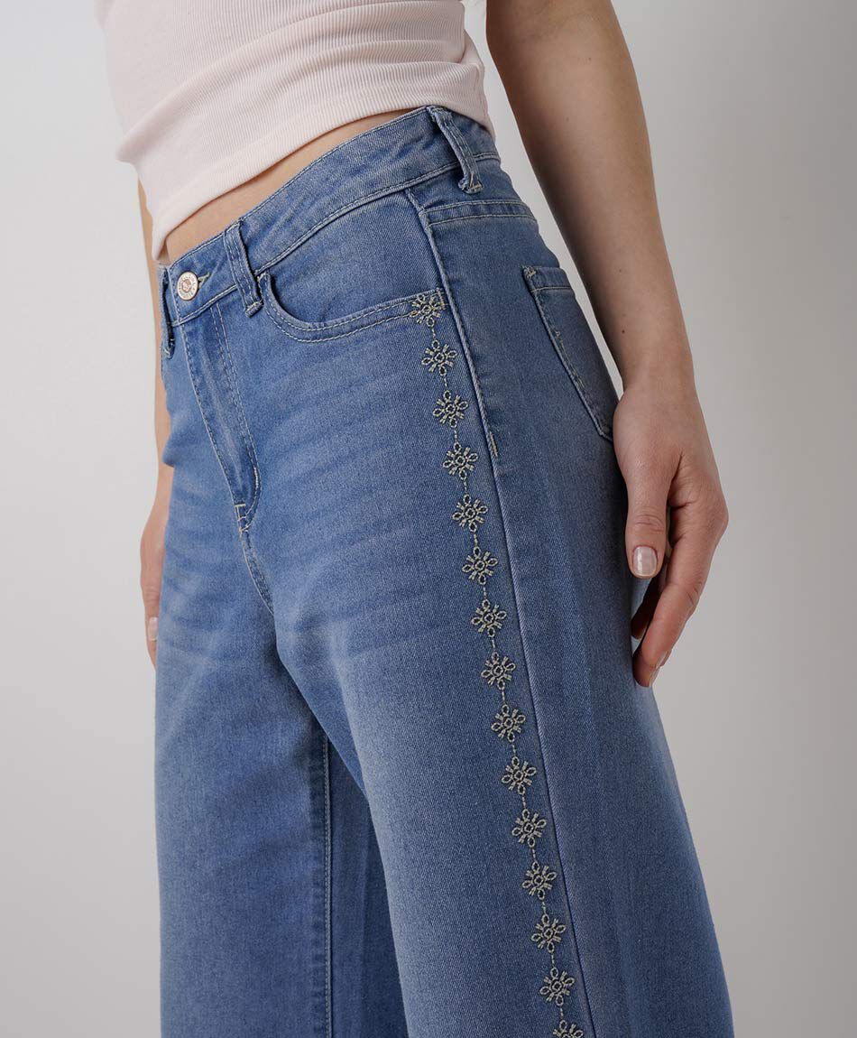 Jeans mujer wide leg