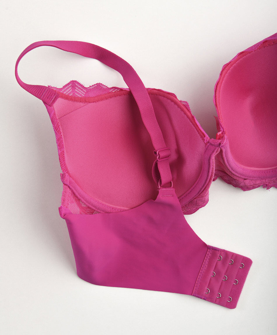 Sost&eacute;n mujer encajes costado seamless