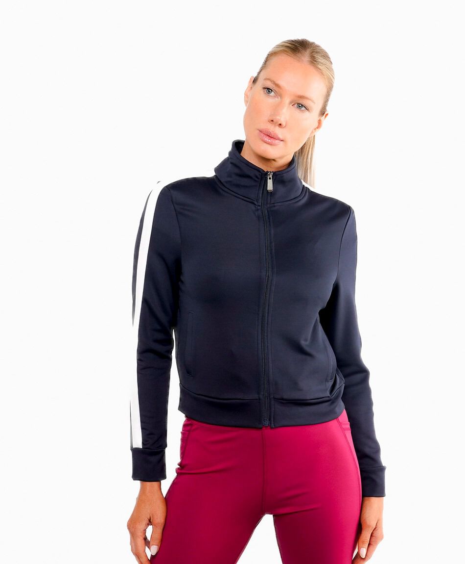 Poler&oacute;n deportivo mujer linea white