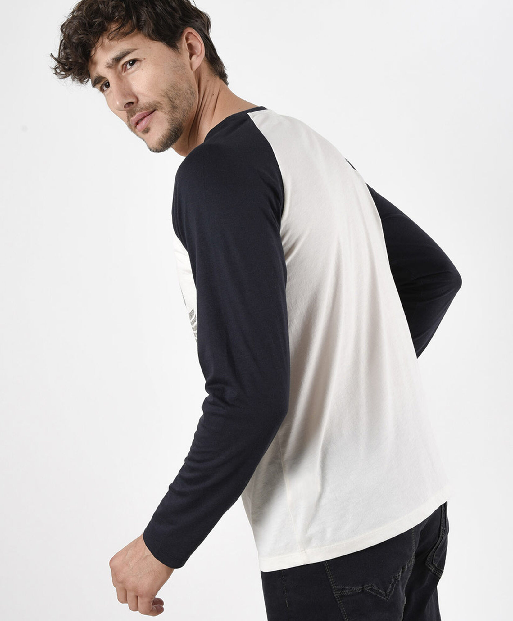 Polera hombre manga larga Polera hombre manga larga