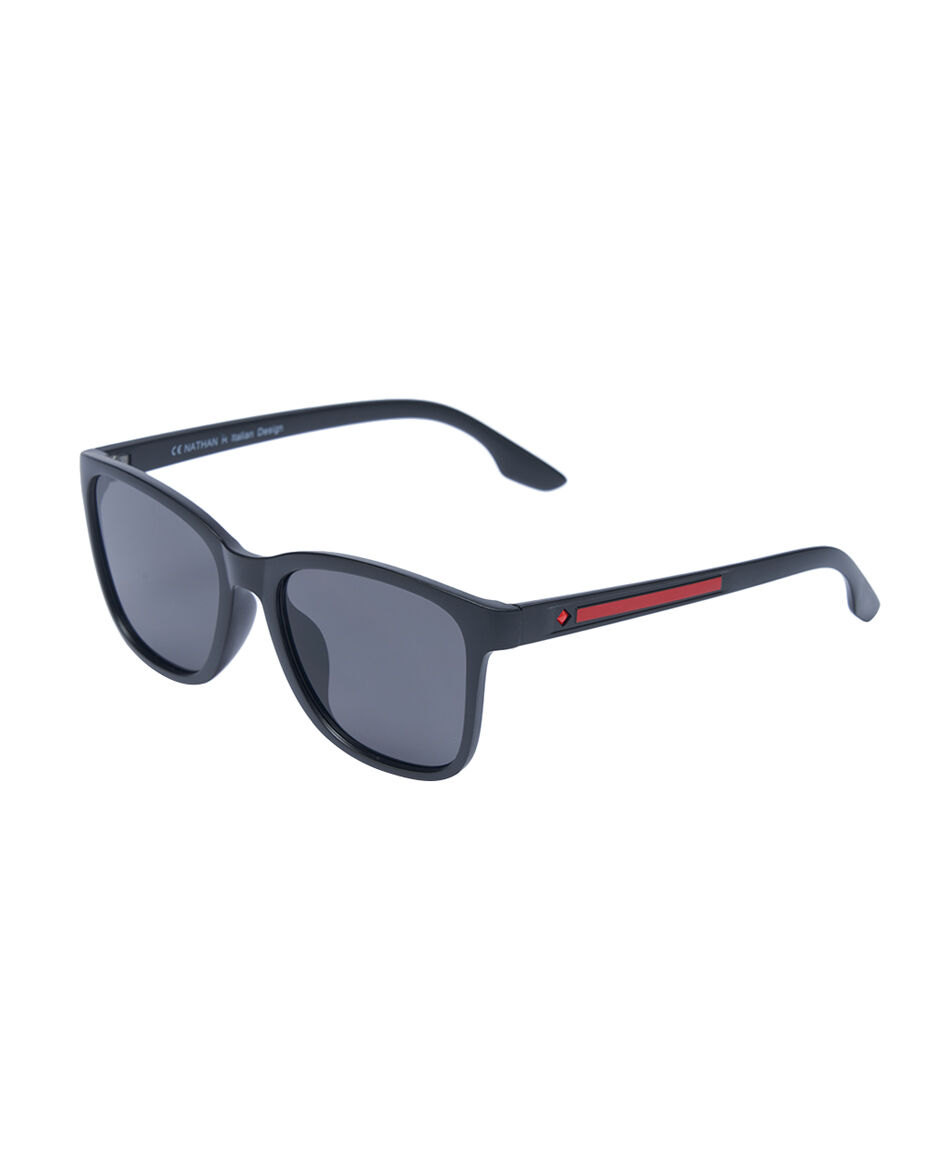 Lentes hombre linea roja