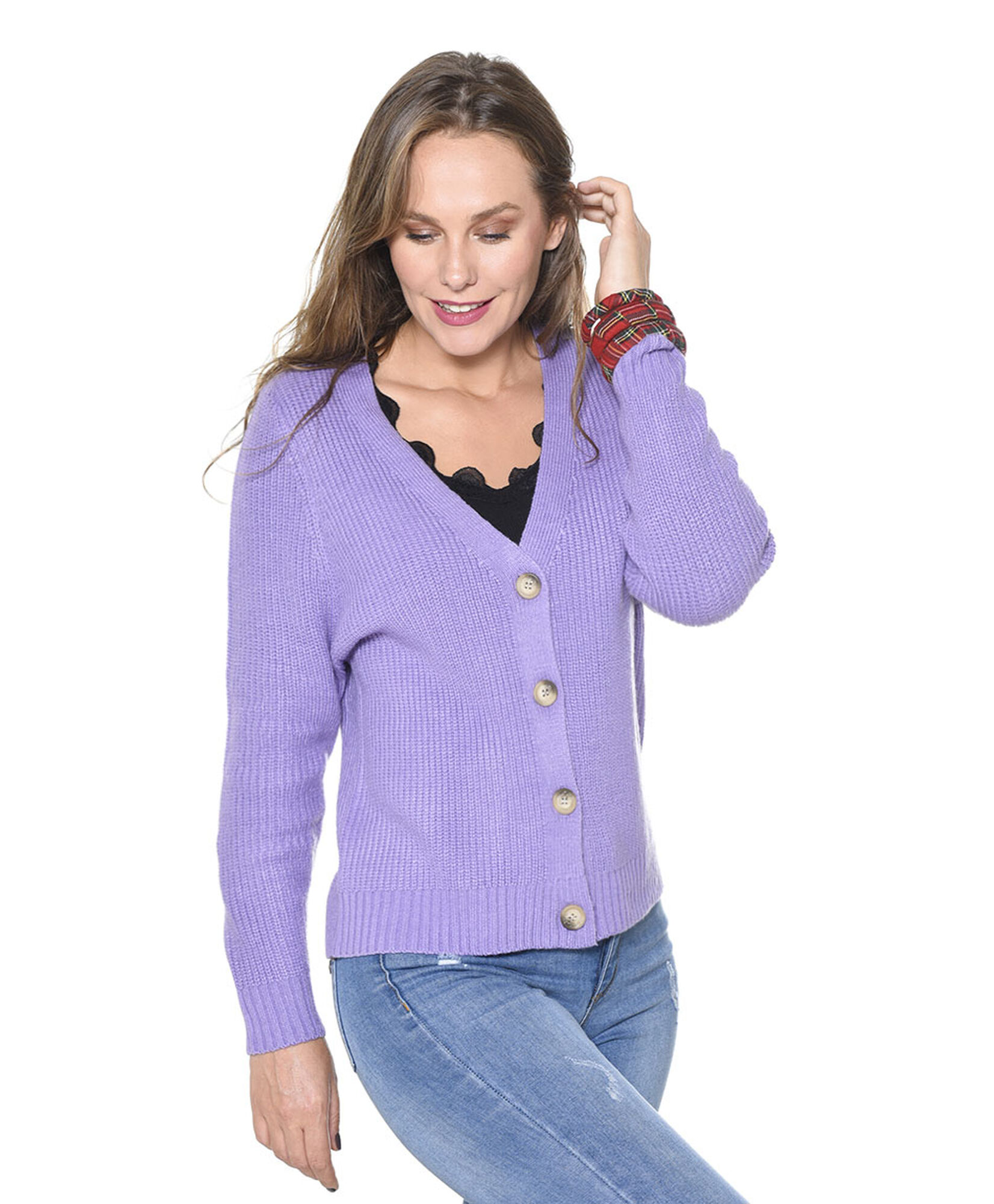 Cardigan ochentero Cardigan ochentero