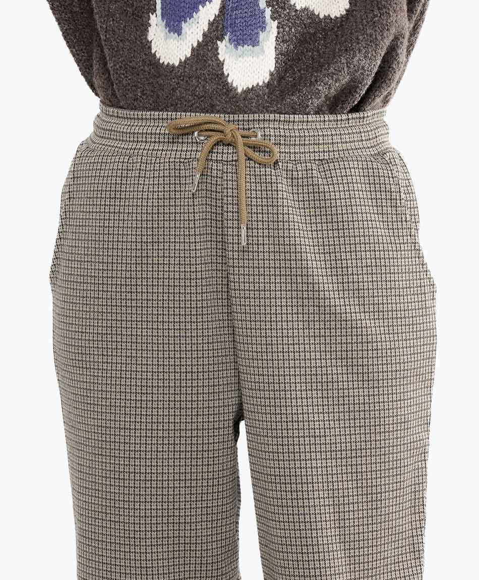 Pantal&oacute;n mujer check lazo