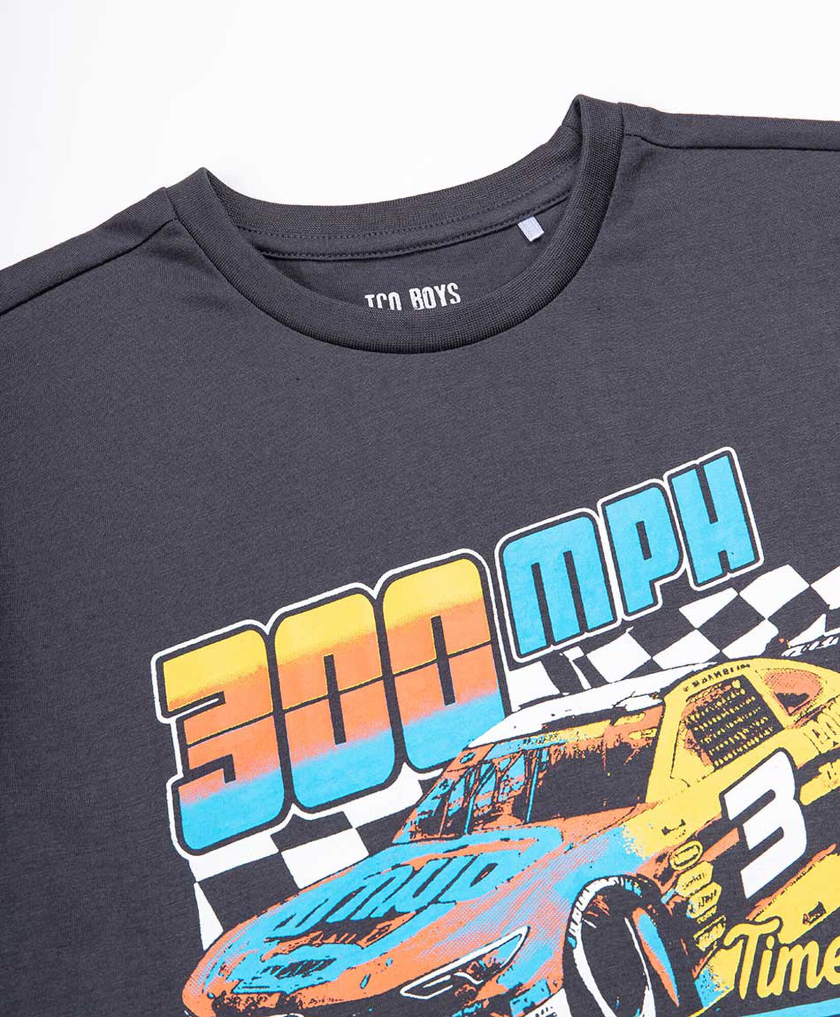 Polera niño auto de carrera Polera niño auto de carrera