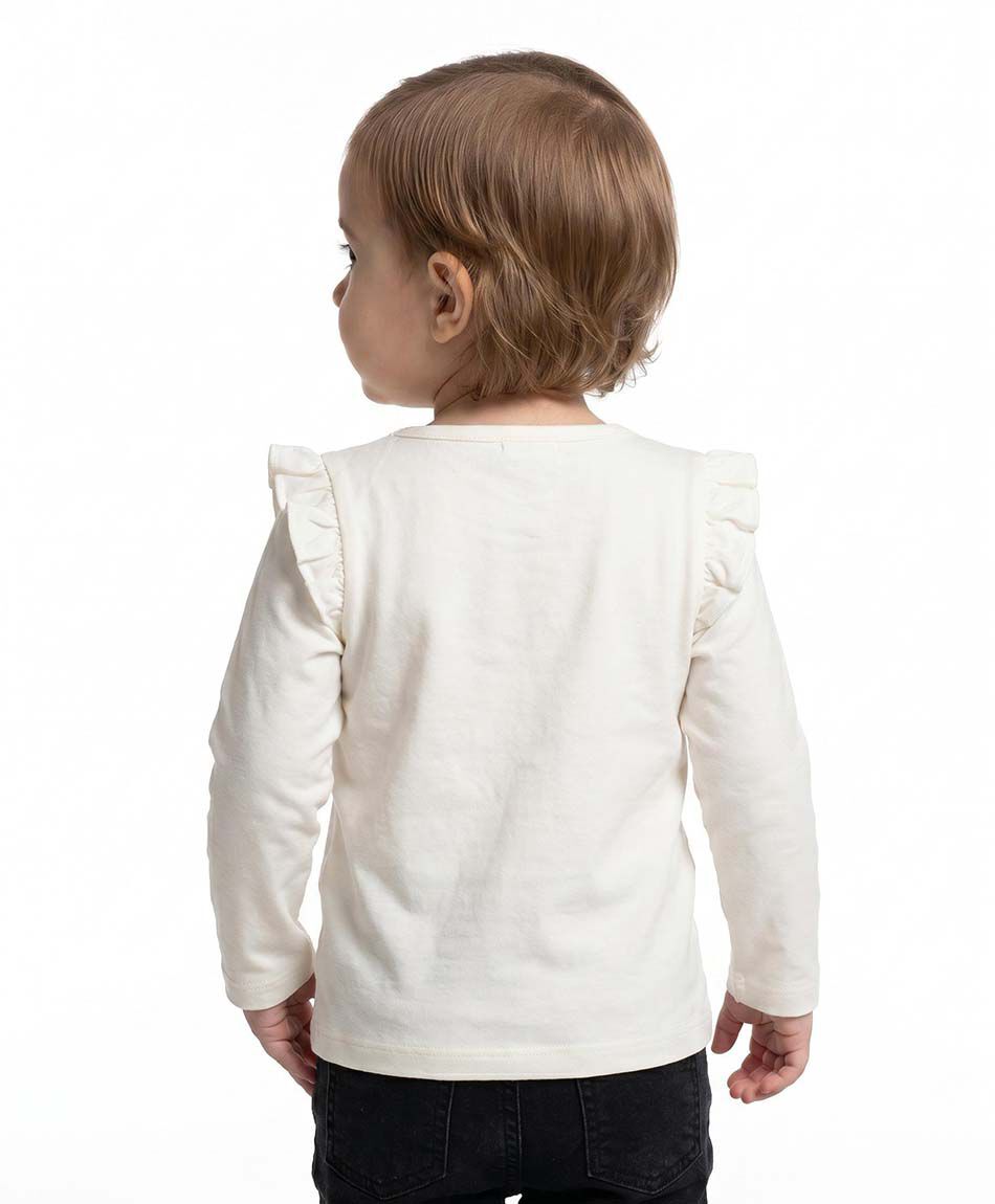 Polera beb&eacute; manga larga capibara